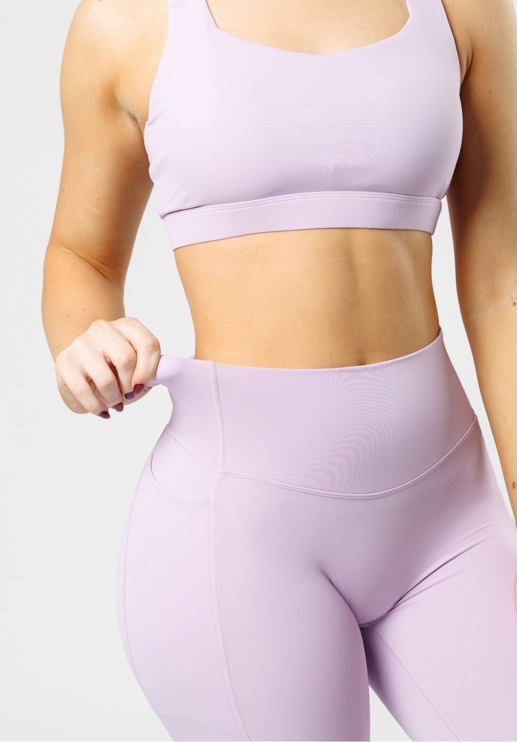 RecStretch Empower Sculptseam® Plus Pocket Legging Pastel Lilac Leggings/Joggers Paragon Fitwear 