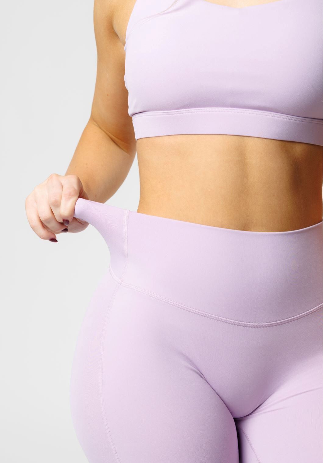 RecStretch Original Sculptseam® Plus Flare Legging 31" Pastel Lilac Leggings/Joggers Paragon Fitwear 