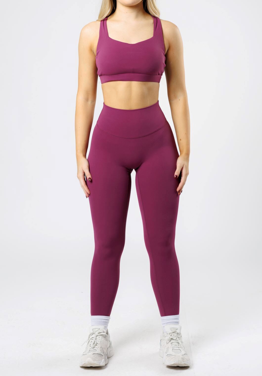 RecStretch Original Sculptseam® Plus Legging Bright Violet Leggings/Joggers Paragon Fitwear 