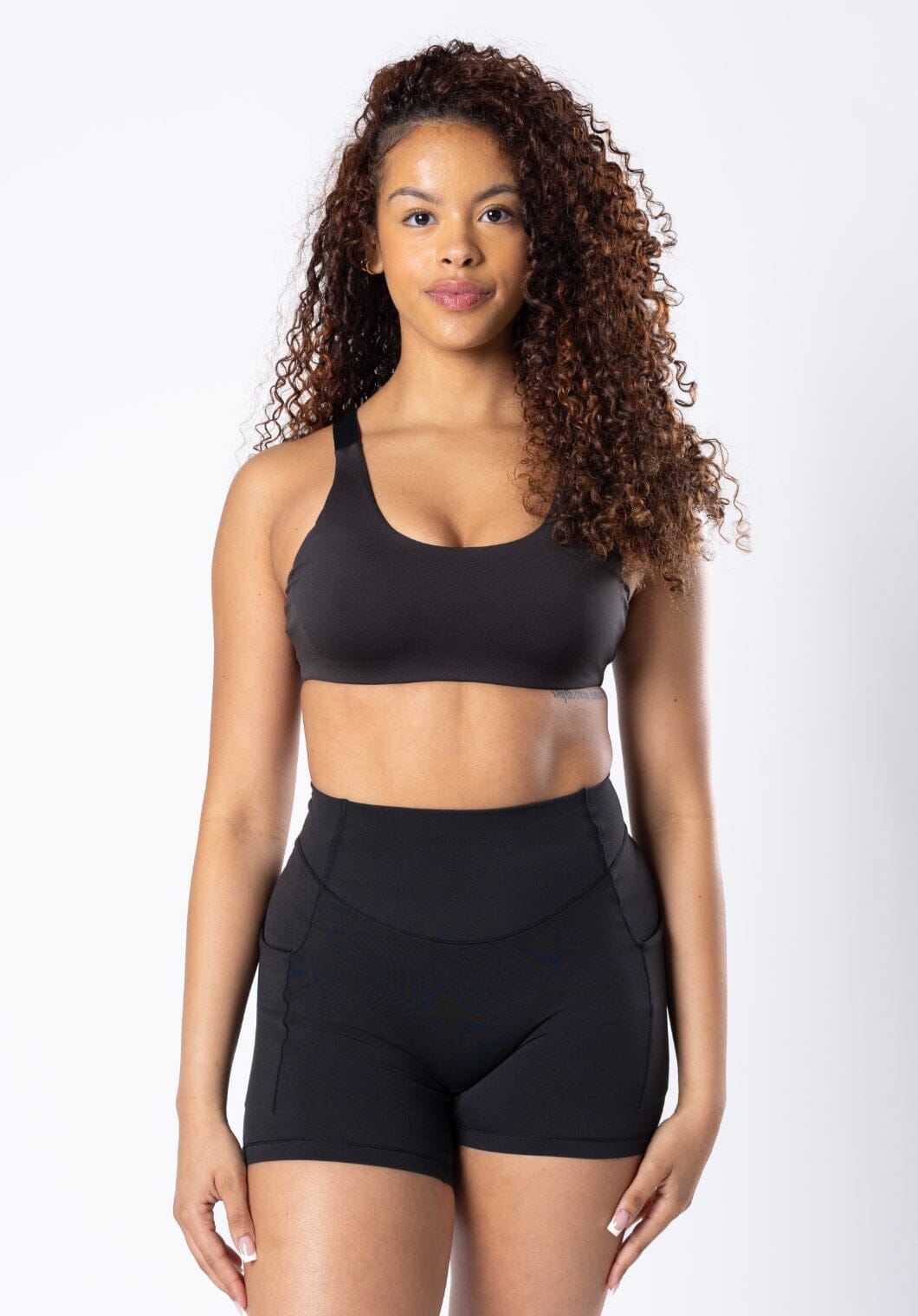 FeatherKnit Fast Track Bra Black Sports Bras Paragon Fitwear 