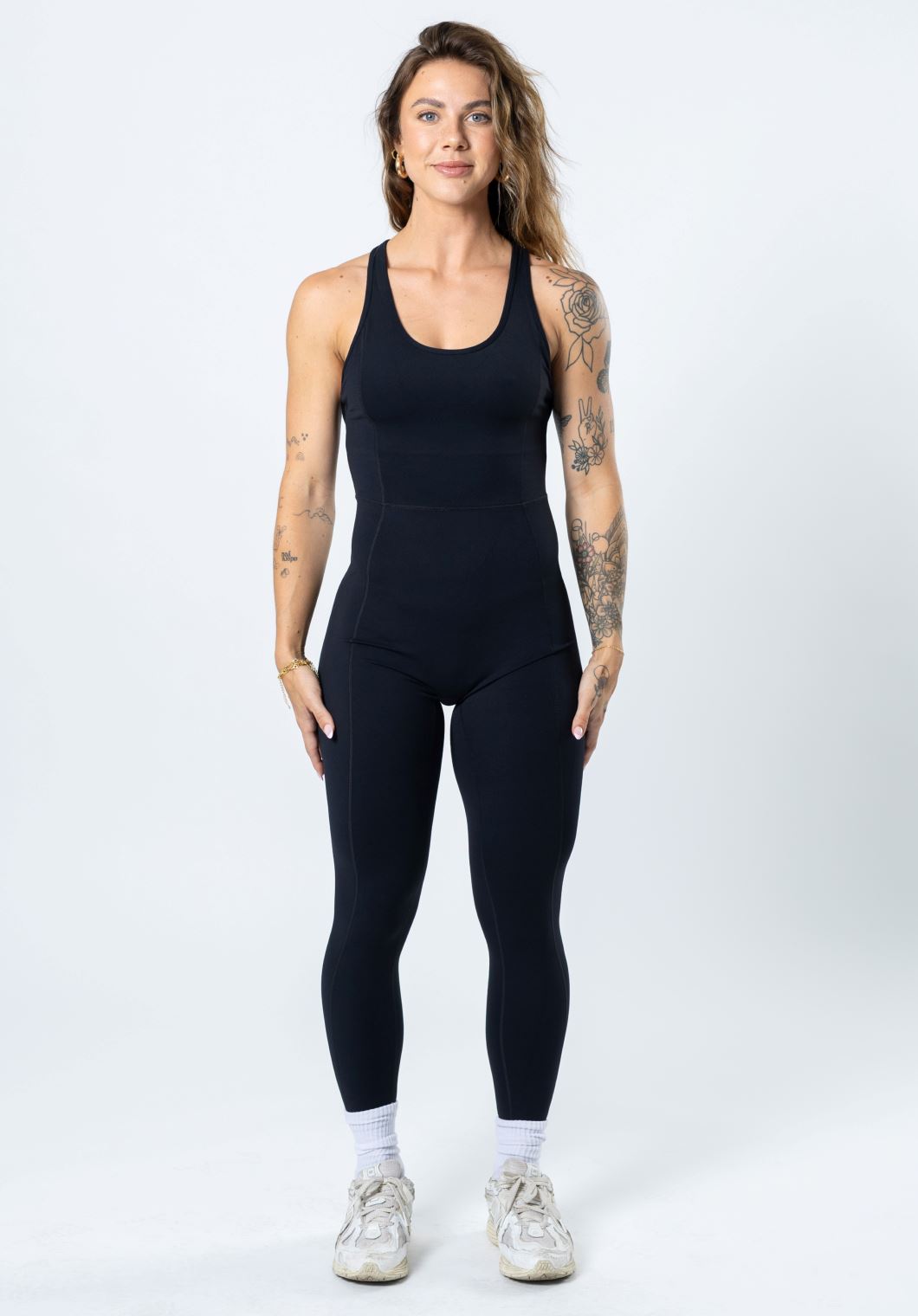 RecStretch Define Sculptseam™ Jumpsuit Black Jumpsuit Paragon Fitwear 