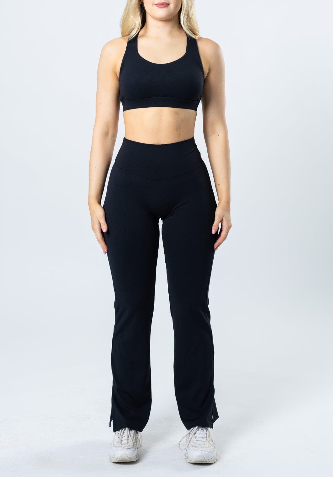 RecStretch Original Sculptseam™ Plus Flare Legging Black Leggings/Joggers Paragon Fitwear 