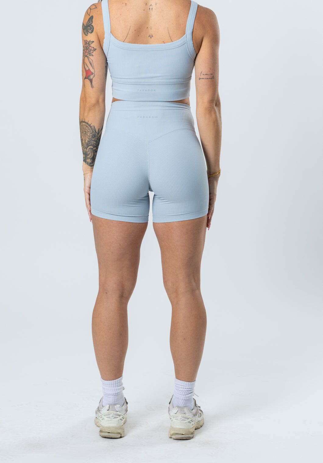 CloudRib Original Sculptseam™ Short Pearl Blue Shorts Paragon Fitwear 