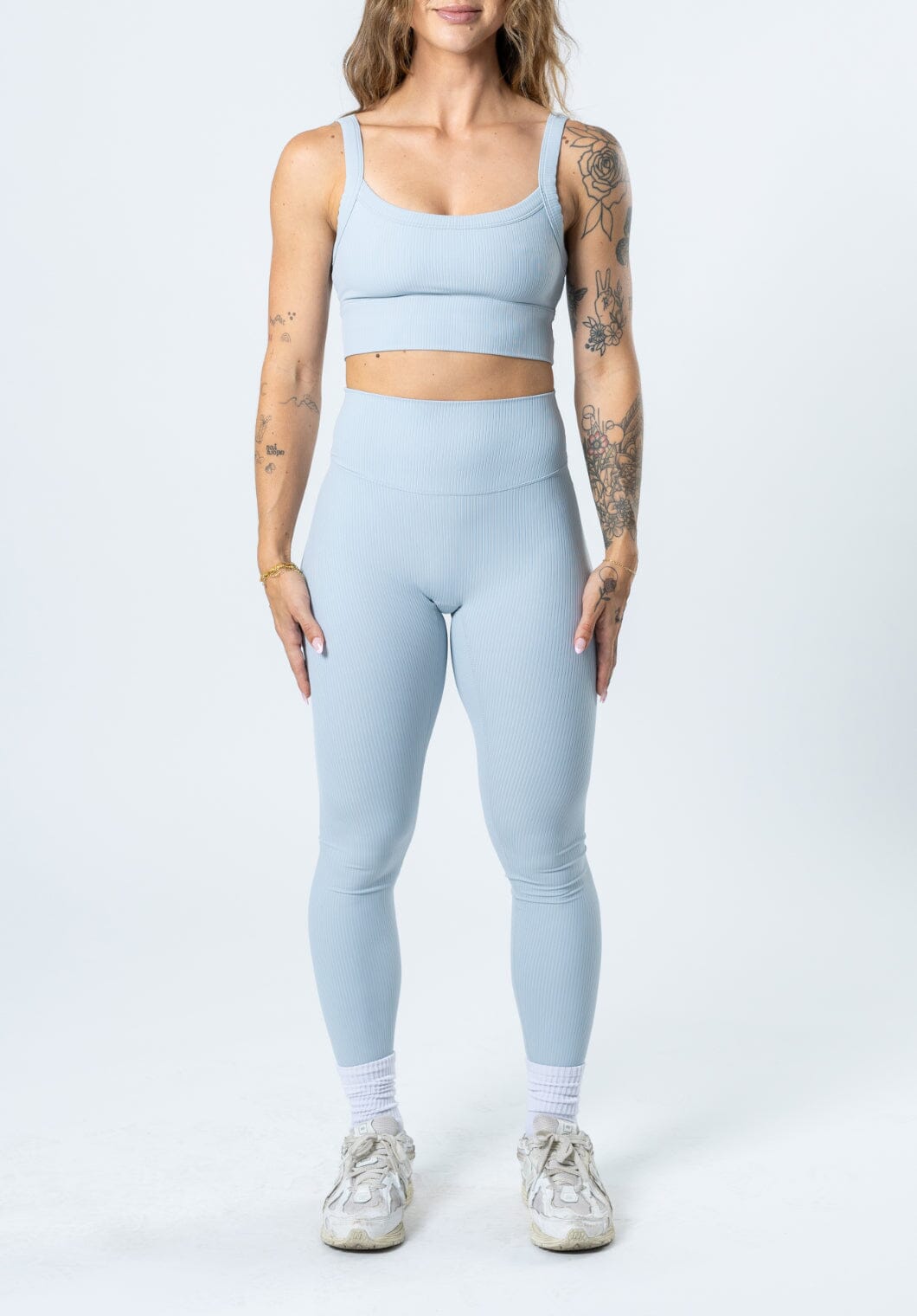 CloudRib™ Original Sculptseam™ Legging Pearl Blue Leggings/Joggers Paragon Fitwear 