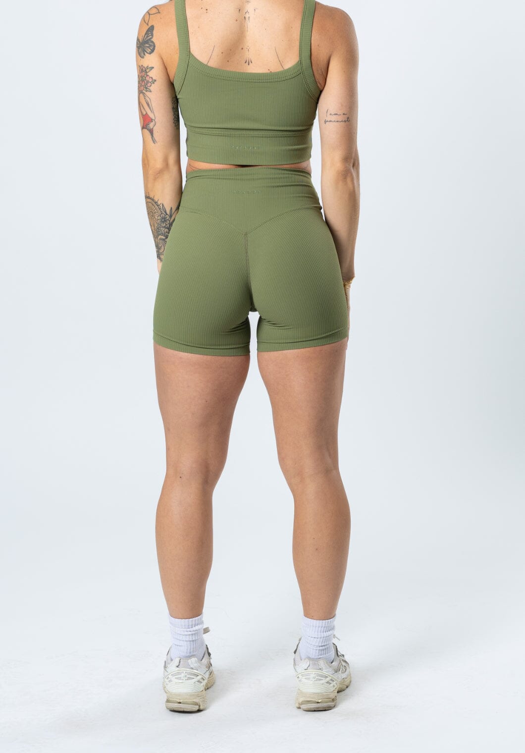 CloudRib Original Sculptseam™ Short Olive Shorts Paragon Fitwear 