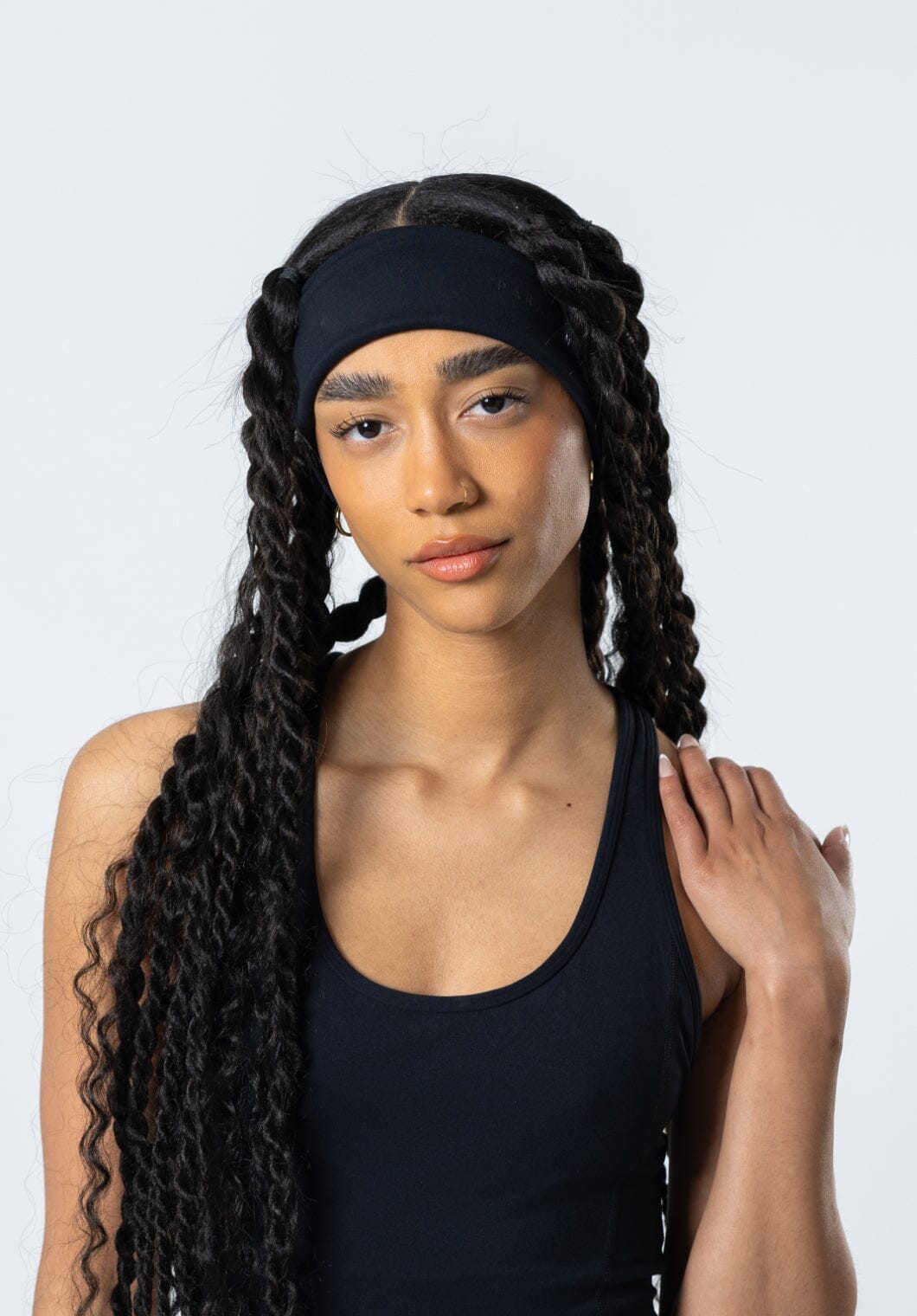 RecStretch Training Headband Black Accessories Paragon Fitwear 