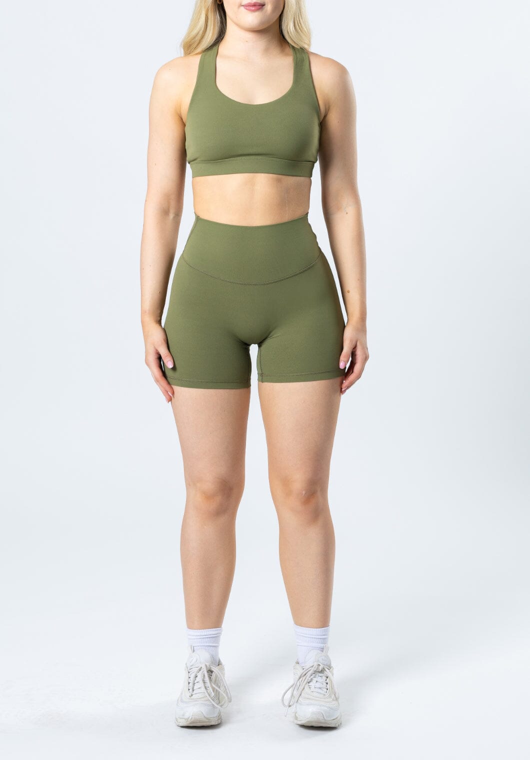 RecStretch Original Sculptseam™ Plus Short Olive Shorts Paragon Fitwear 