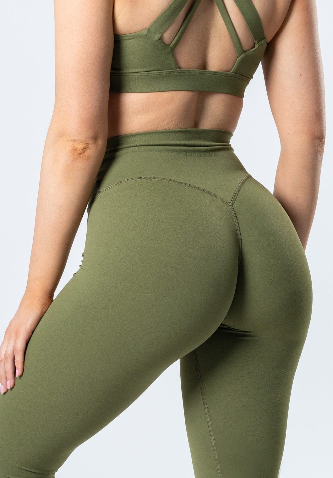 CloudRib™ Original Sculptseam™ Legging Olive Leggings/Joggers Paragon Fitwear 