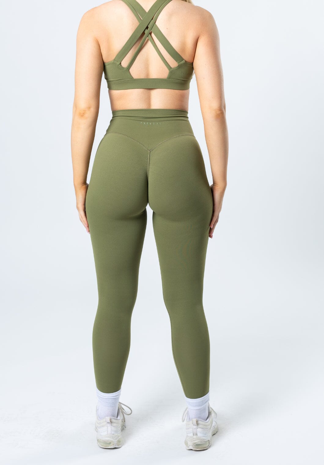 RecStretch Original Sculptseam™ Plus Legging Olive Leggings/Joggers Paragon Fitwear 