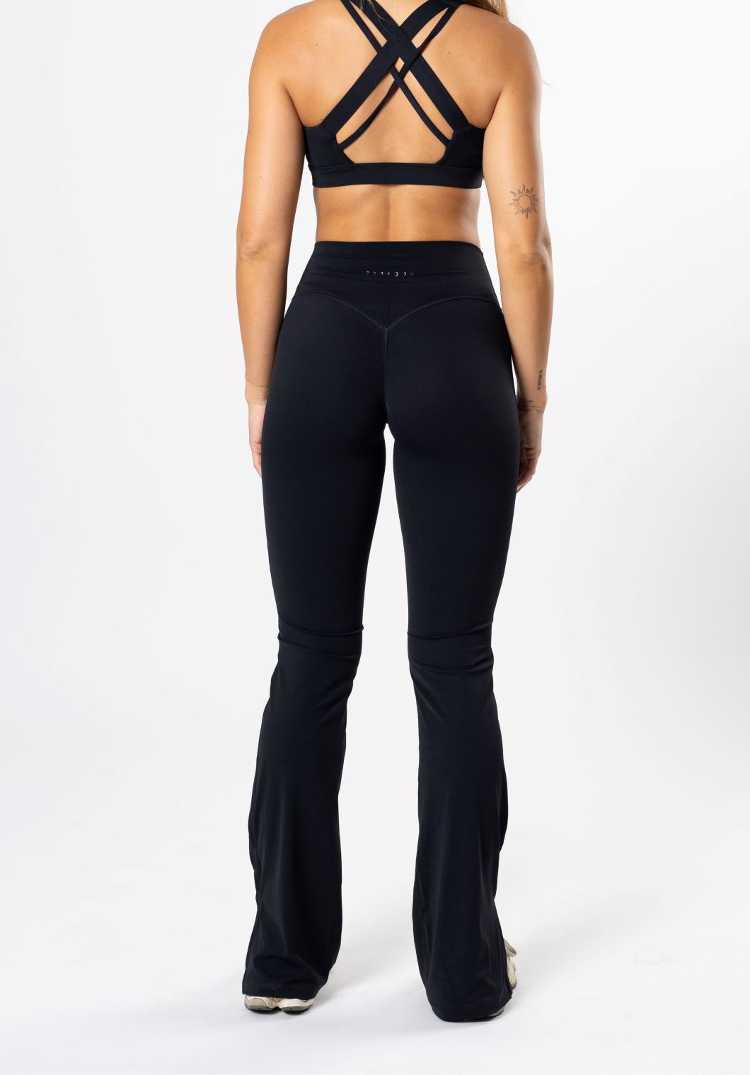 RecStretch Original Sculptseam™ Plus Flare Legging 34" Black Leggings/Joggers Paragon Fitwear 