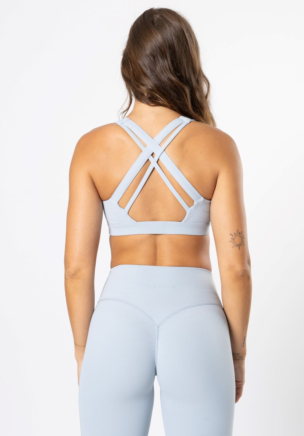 RecStretch Perform Bra Pearl Blue Sports Bras Paragon Fitwear 