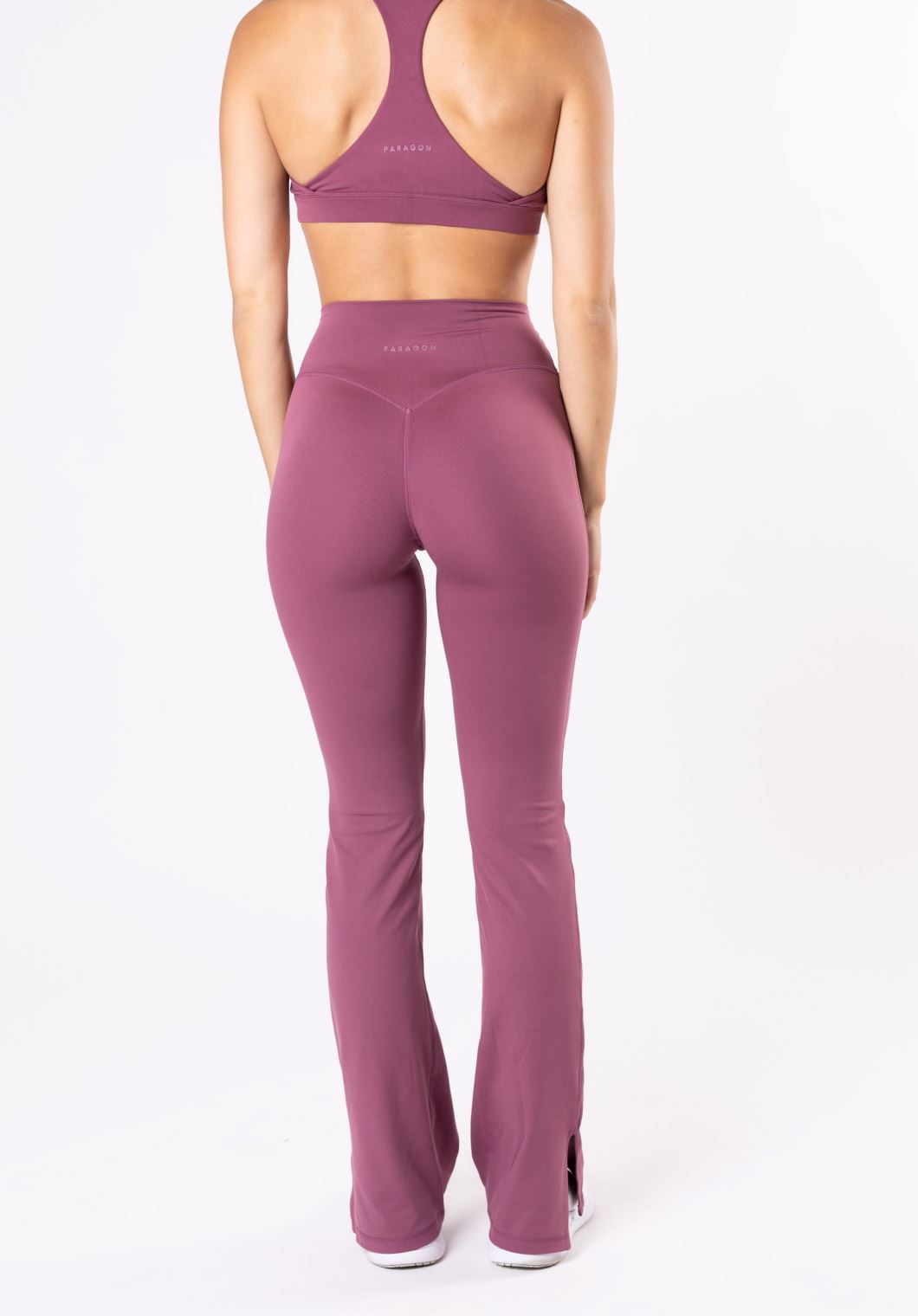 Reluna Original Sculptseam™ Flare 34" Rose Leggings/Joggers Paragon Fitwear 