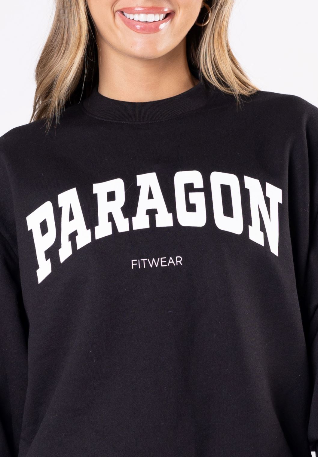 Elevation Sweater Black Tops/Tanks Paragon Fitwear 