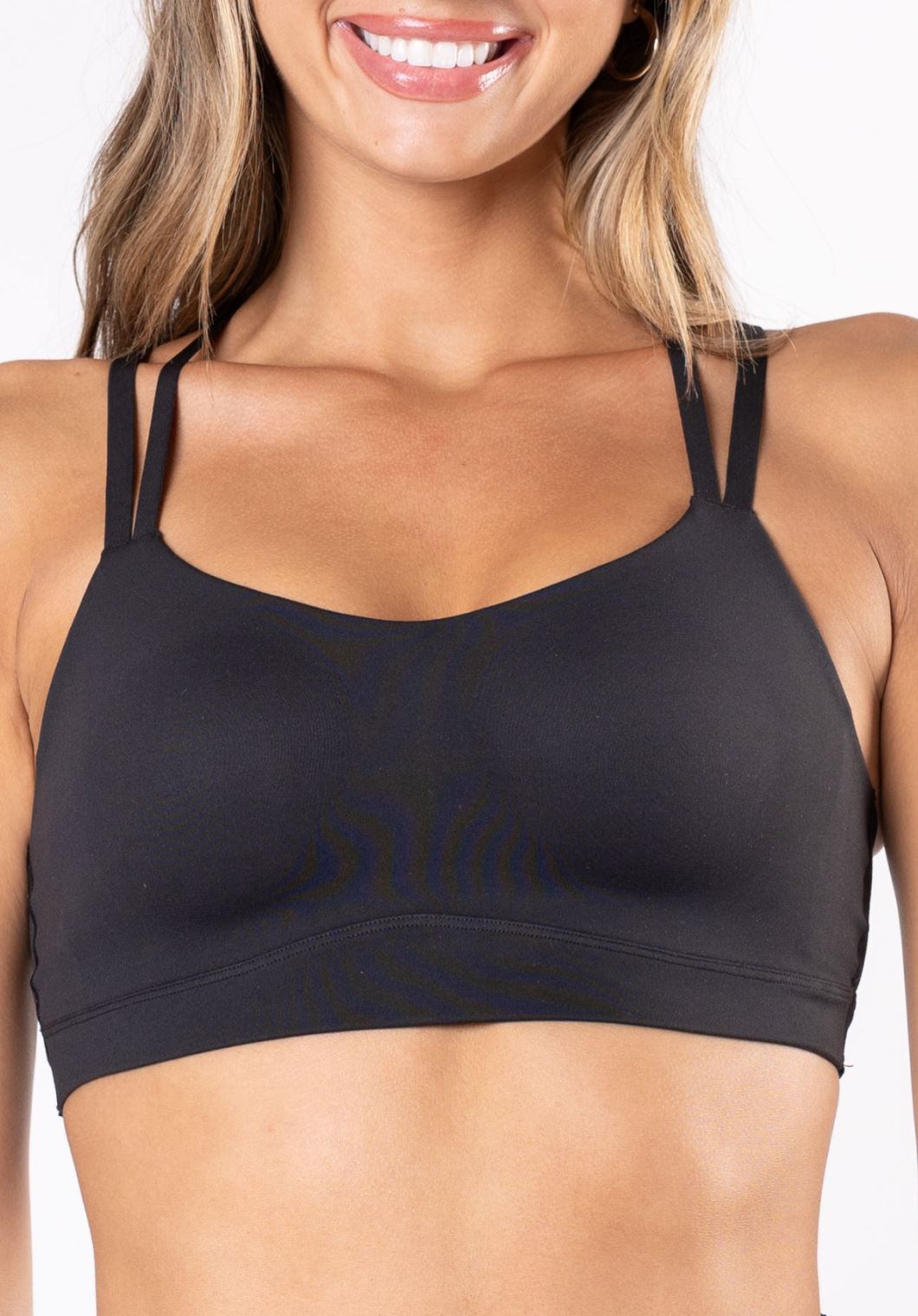 Reluna Icon Bra Black Sports Bras Paragon Fitwear 