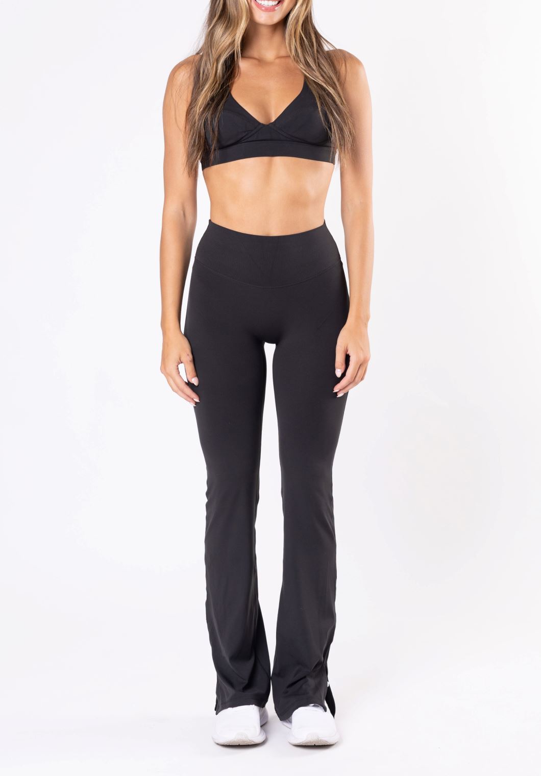 Reluna Original Sculptseam™ Flare 34" Black Leggings/Joggers Paragon Fitwear 