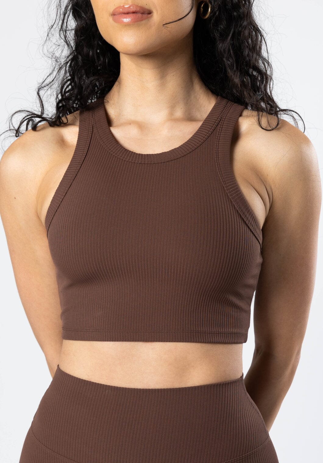 CloudRib™ Vital Crop Coconut Tops/Tanks Paragon Fitwear 