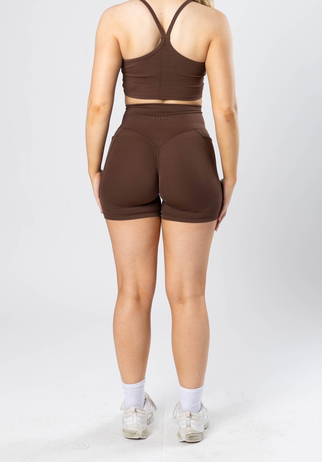 RecStretch Empower Sculptseam Plus Pocket Short Coconut Shorts Paragon Fitwear 