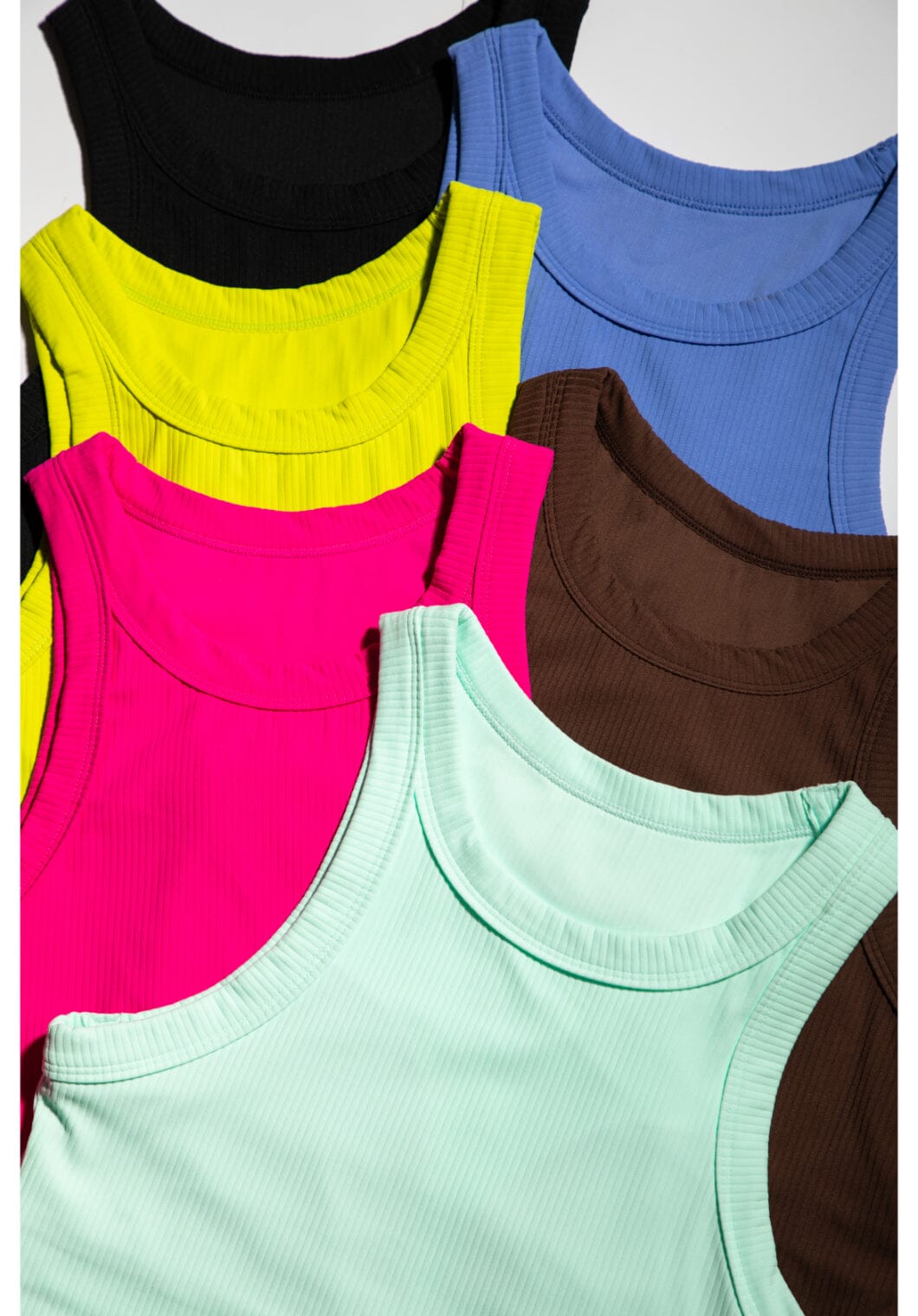 CloudRib™ Vital Crop Black Tops/Tanks Paragon Fitwear 