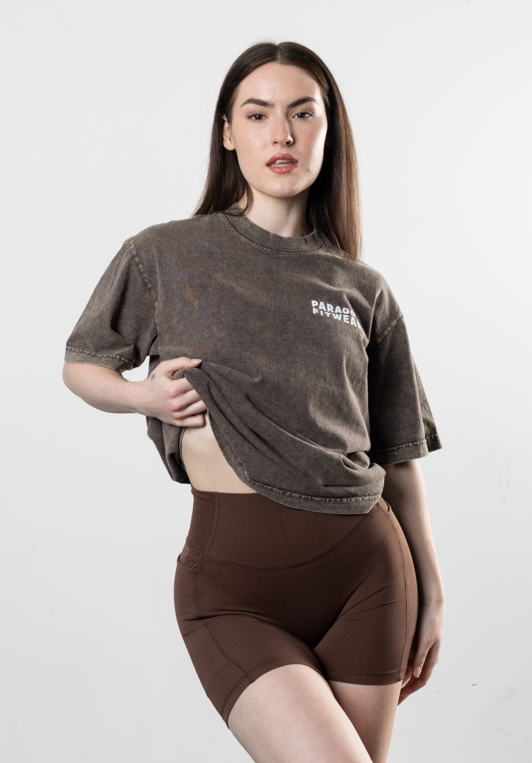 Heatwave Pump Cover Cocoa Tops/Tanks Paragon Fitwear 