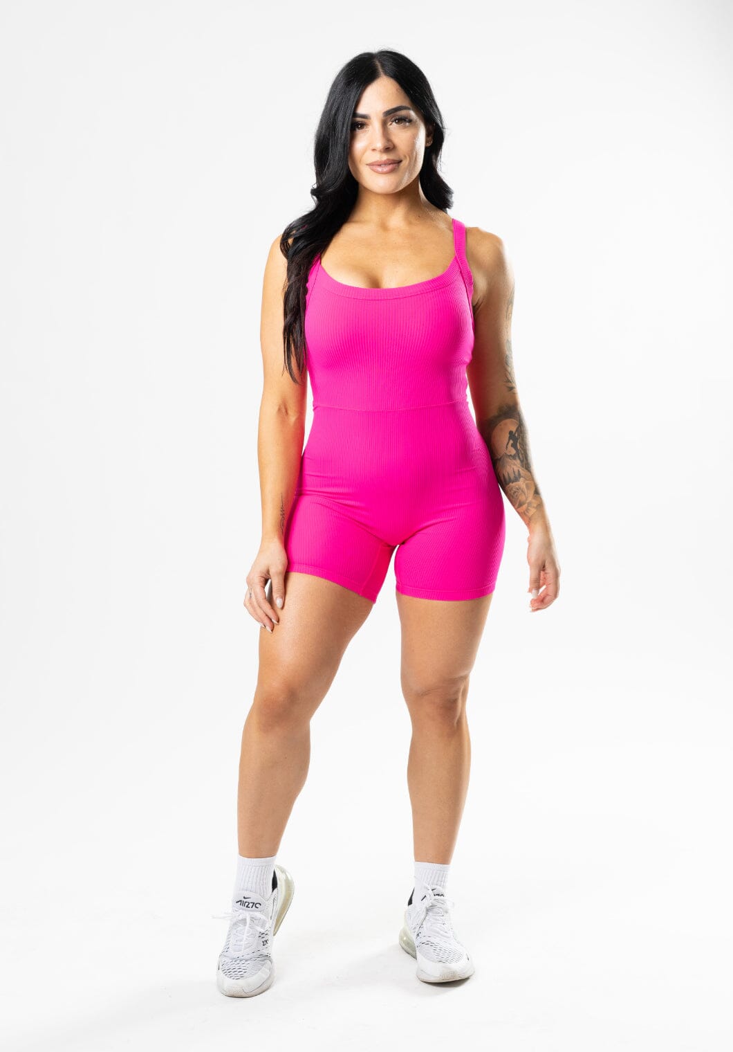 CloudRib™ Strappy Sculptseam™ Shortsuit Crush Shortsuit Paragon Fitwear 