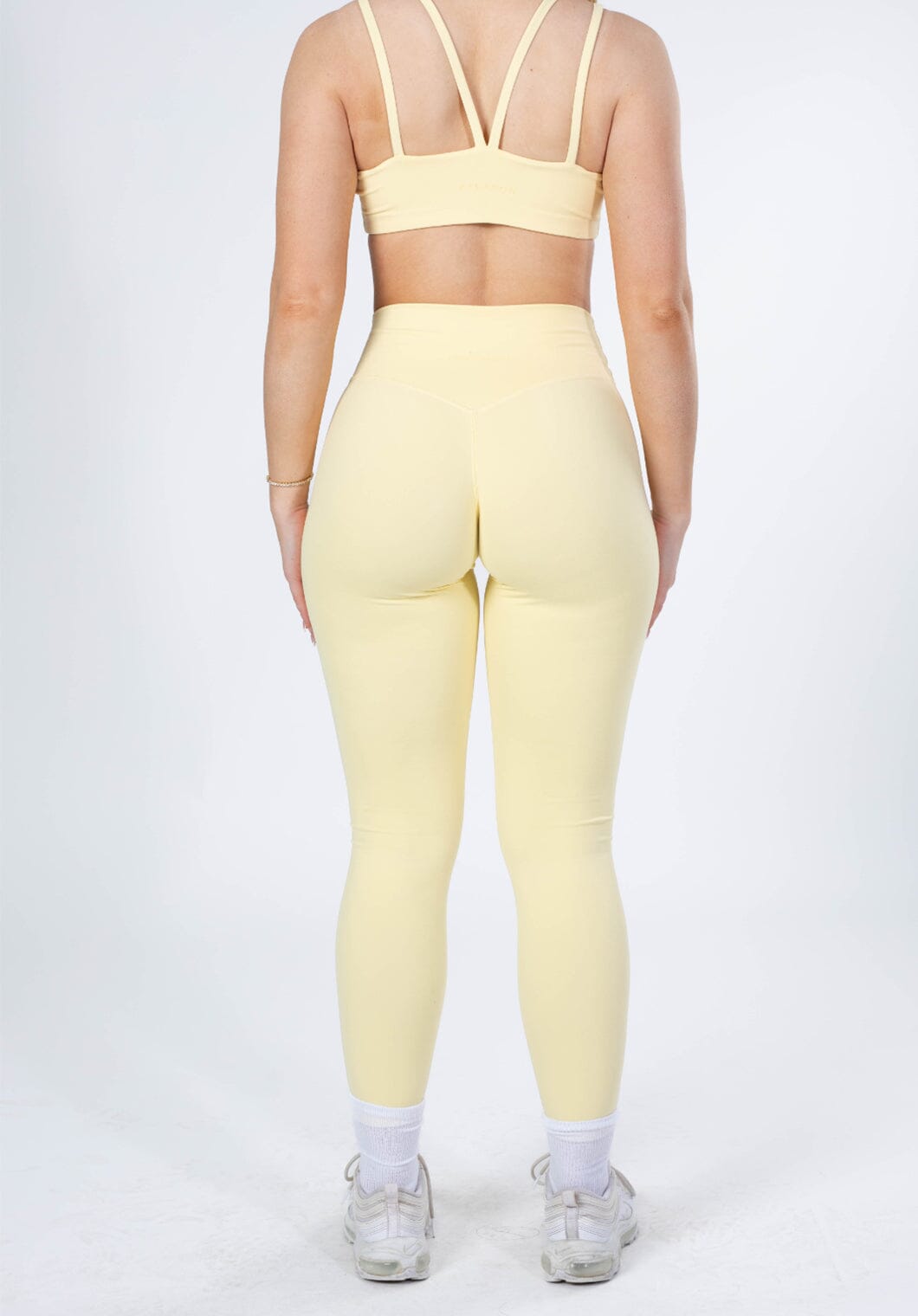 UltraLux Curve Contour Sculptseam Legging Lemon Drop Leggings/Joggers Paragon Fitwear 