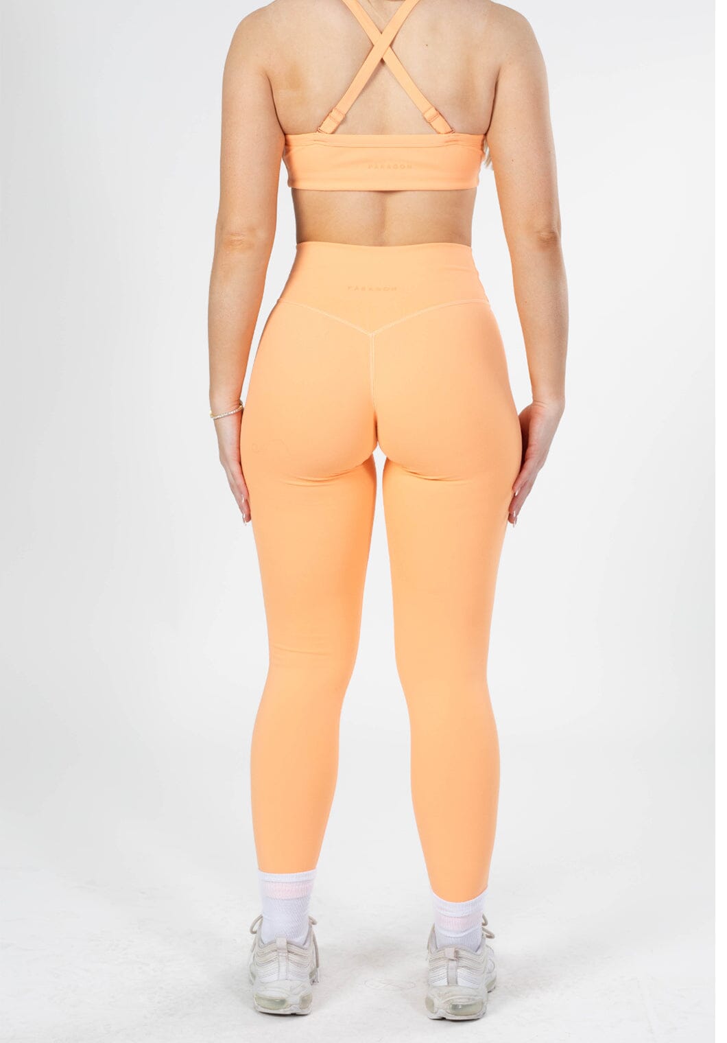 UltraLux Curve Contour Sculptseam Legging Orangesicle Leggings/Joggers Paragon Fitwear 