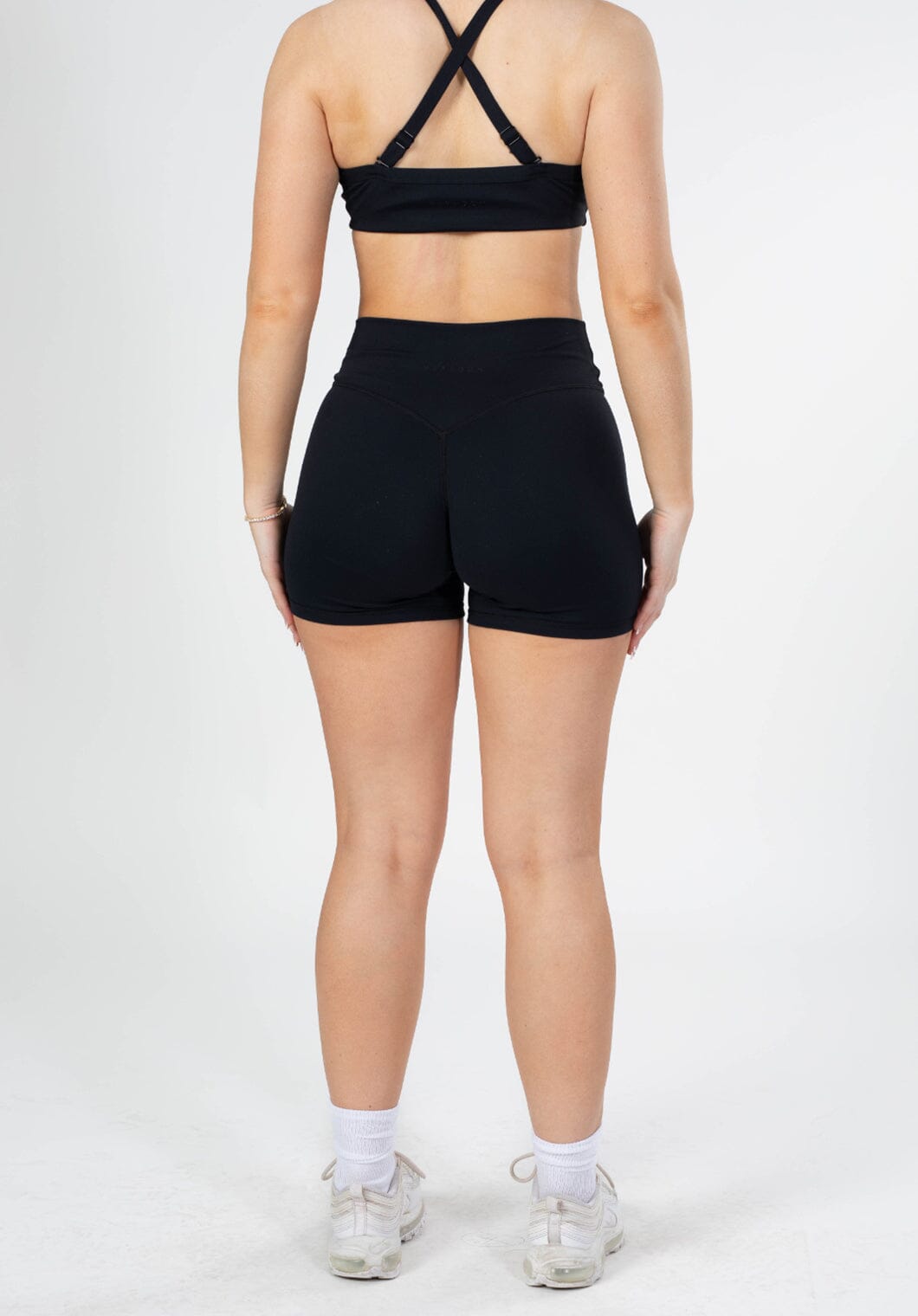 UltraLux Curve Contour Sculptseam Short Black Shorts Paragon Fitwear 