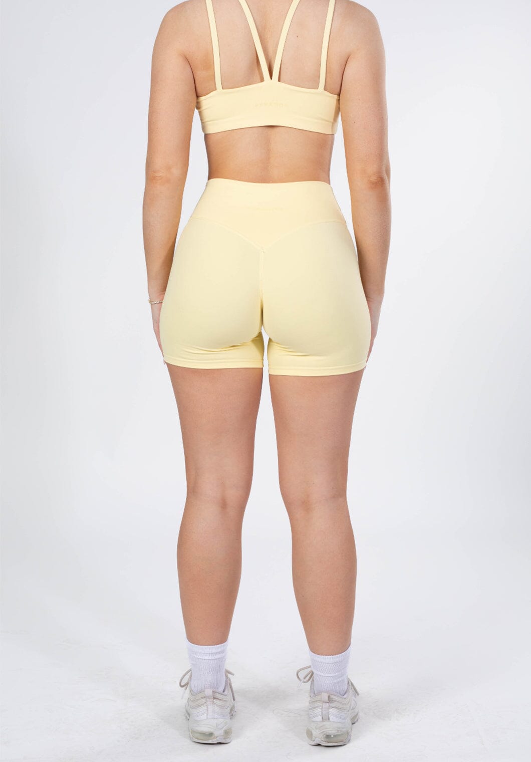 UltraLux Curve Contour Sculptseam Short Lemon Drop Shorts Paragon Fitwear 