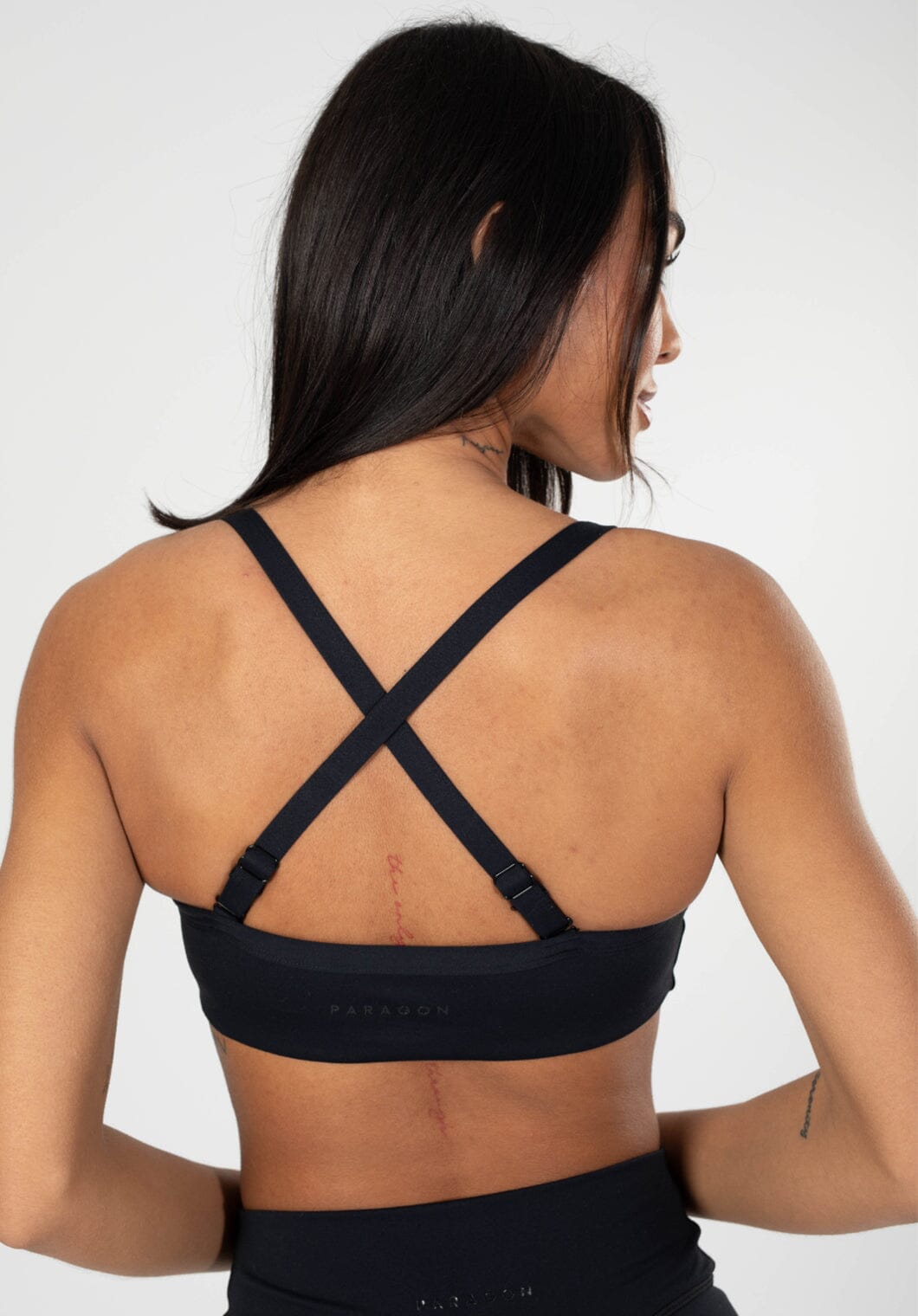 UltraLux Dual Fit Bra Black Sports Bras Paragon Fitwear 