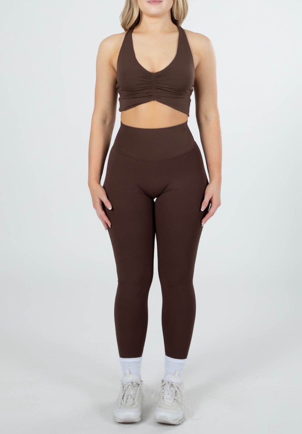 AirSilk Original Sculptseam™ Legging Walnut Leggings/Joggers Paragon Fitwear 