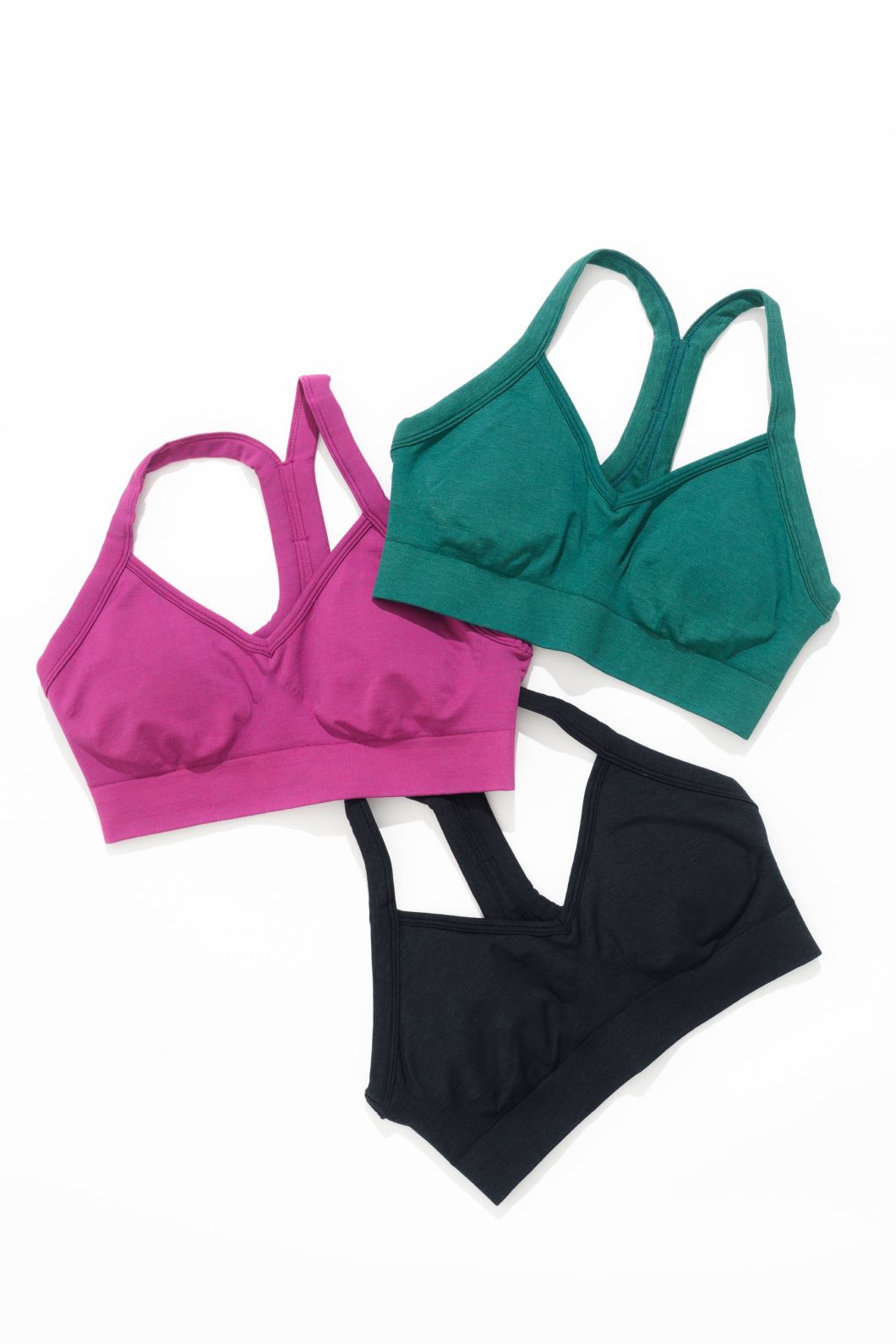 CurveFlex Rib Contour Seamless Bra Cyber Sports Bras Paragon Fitwear 