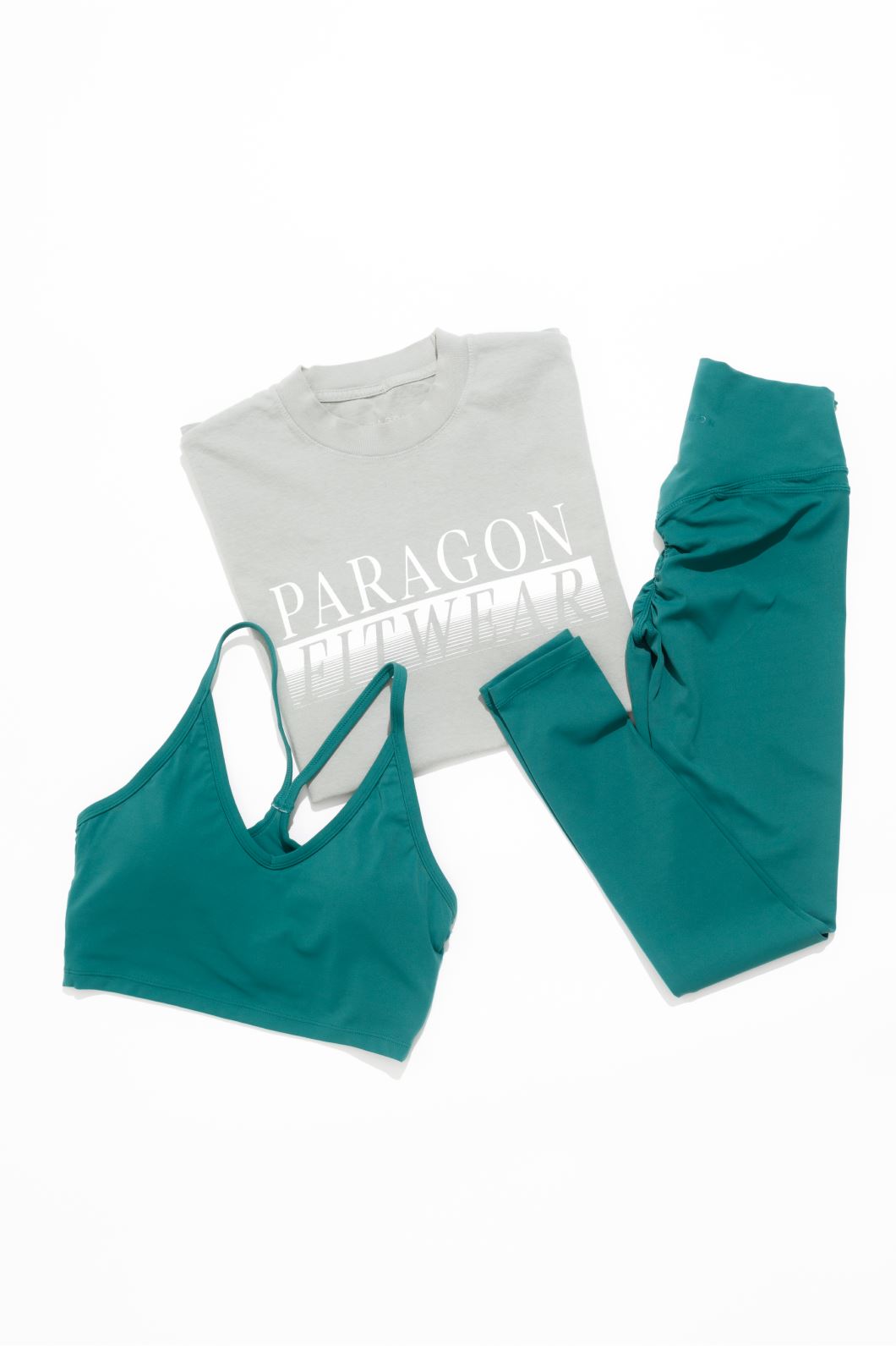 Cotton Glitch Pump Cover Sage Tops/Tanks Paragon Fitwear 