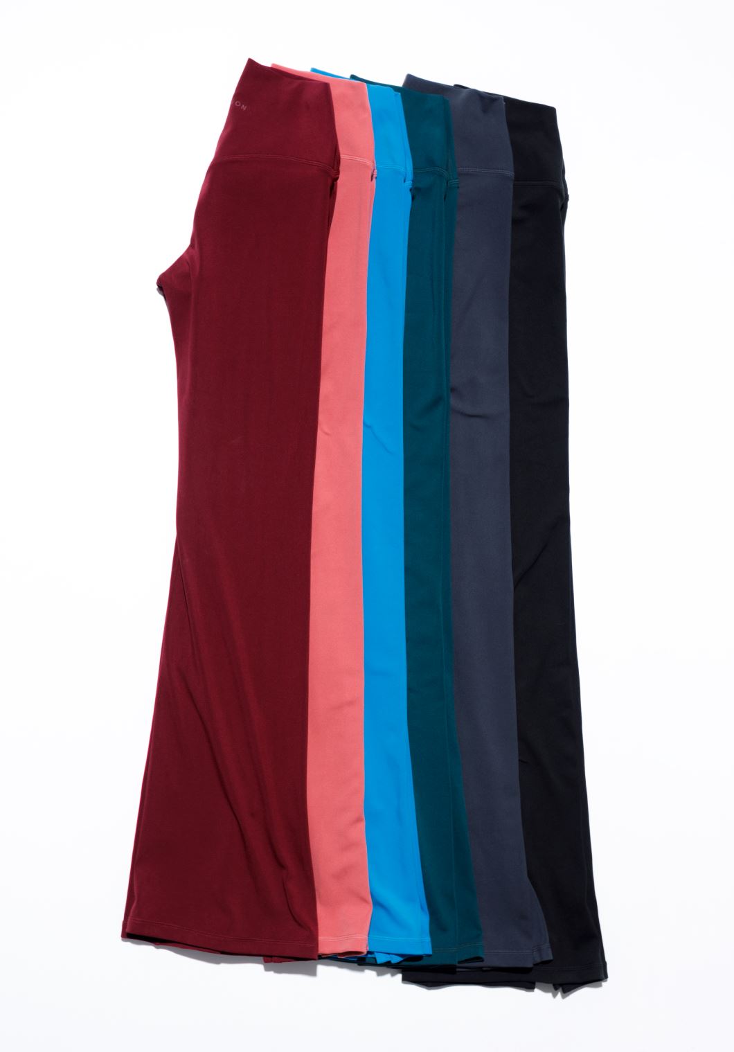 Reluna Front Slit Sculptseam® Flare Leggings 31" Red Velvet Leggings/Joggers Paragon Fitwear 