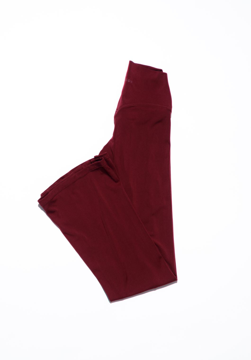 Reluna Front Slit Sculptseam® Flare Leggings 31" Red Velvet Leggings/Joggers Paragon Fitwear 