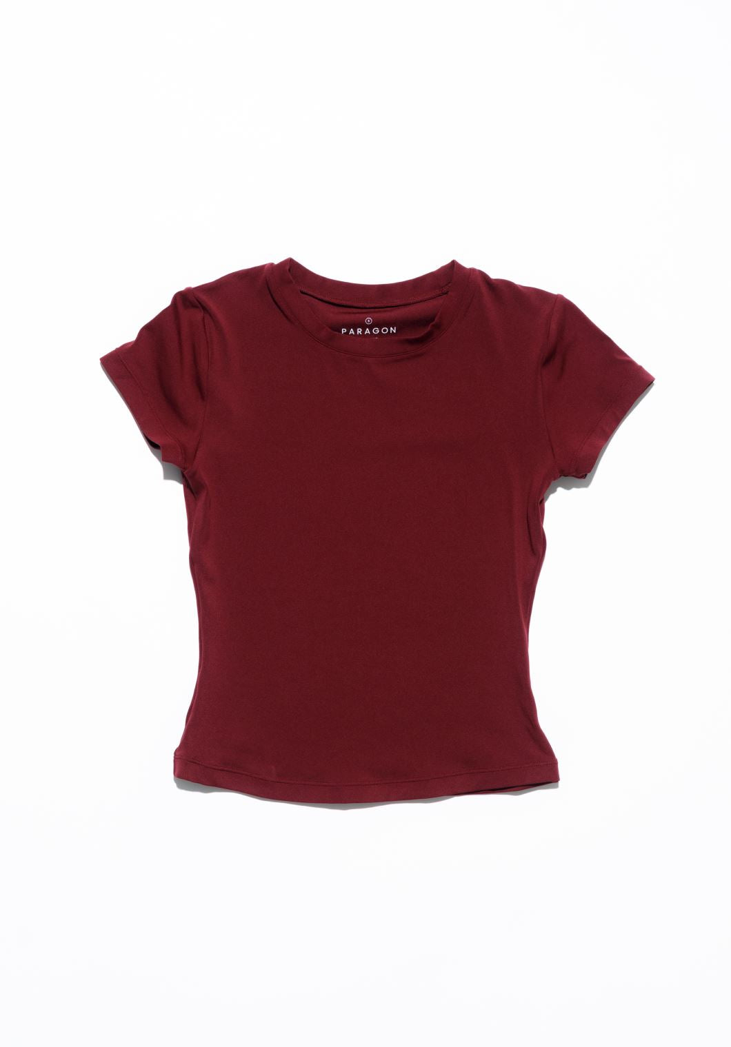 Reluna Full Length Short Sleeve Top Red Velvet Tops/Tanks Paragon Fitwear 