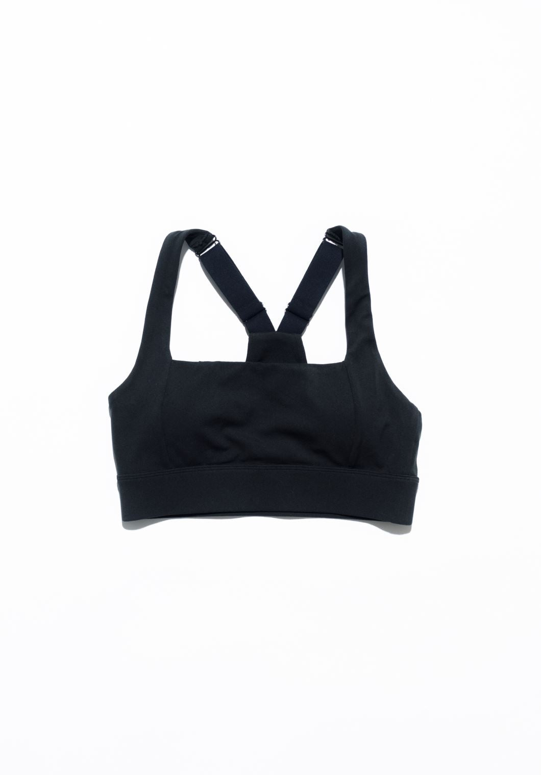 Reluna Refined Square Bra Black Sports Bras Paragon Fitwear 