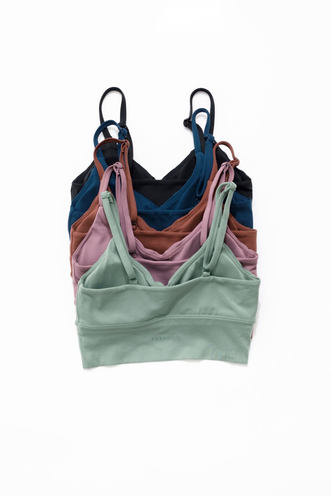 Reluna Ruched Bralette Eucalyptus Sports Bras Paragon Fitwear 