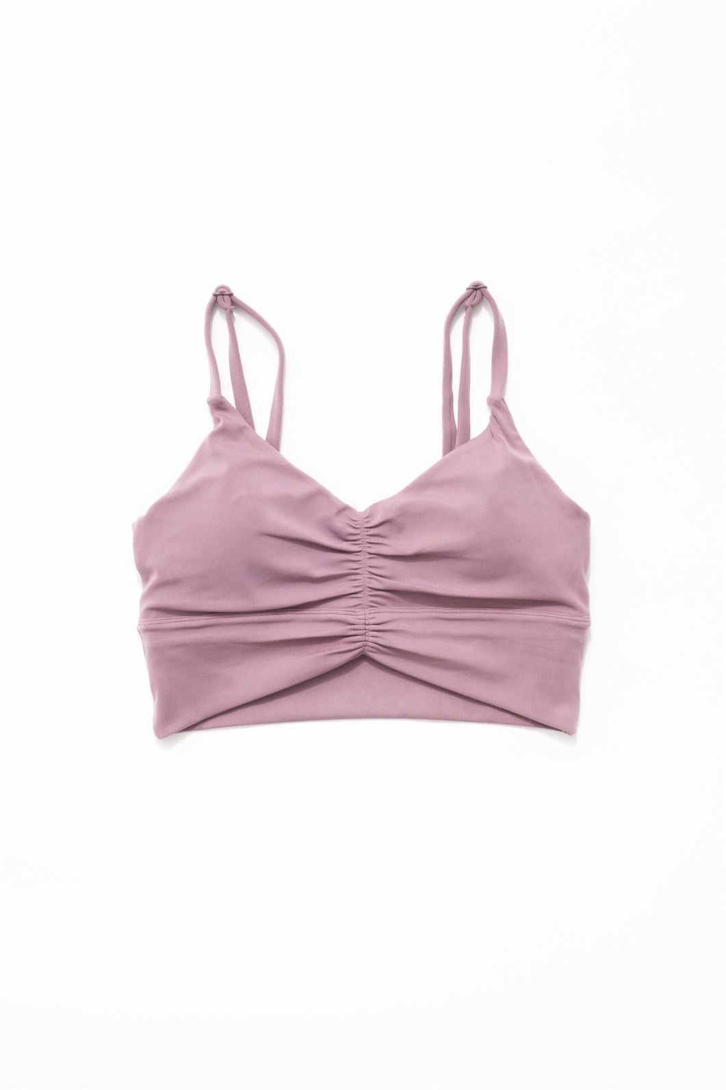 Reluna Ruched Bralette Dogwood Sports Bras Paragon Fitwear 