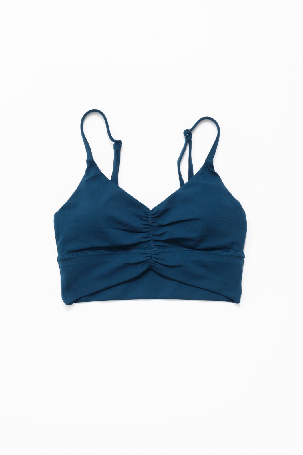 Reluna Ruched Bralette Eucalyptus Sports Bras Paragon Fitwear 