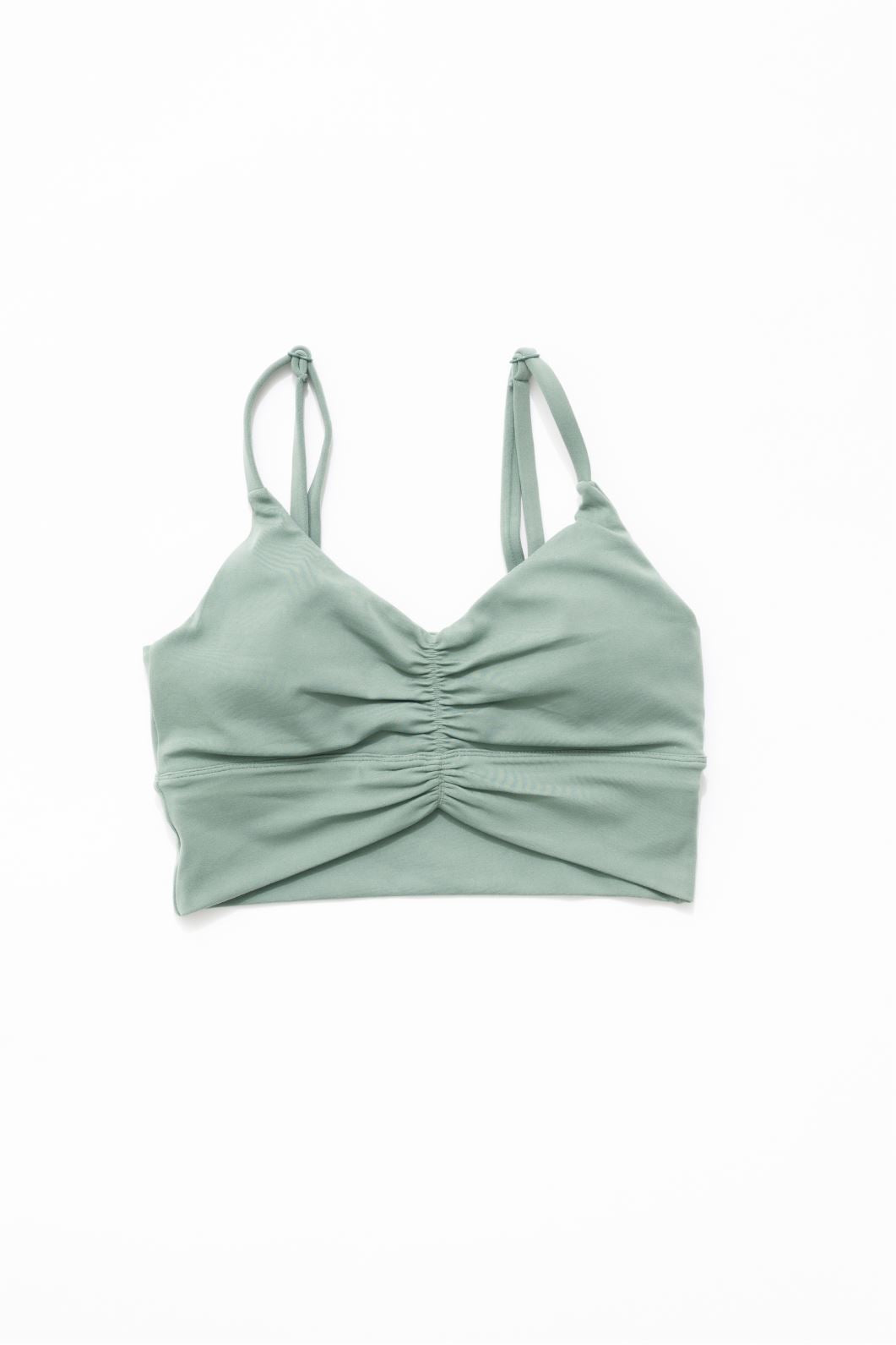 Reluna Ruched Bralette Thistle Sports Bras Paragon Fitwear 