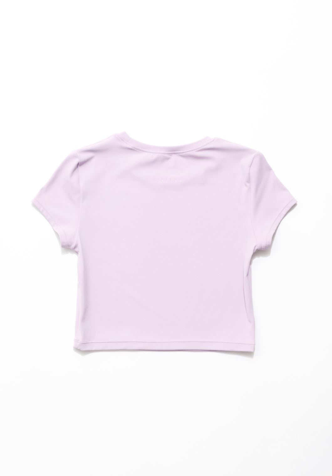 RecStretch™ Short Sleeve Crop Pastel Lilac Tops/Tanks Paragon Fitwear 