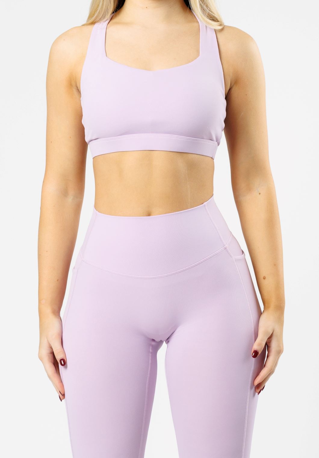 RecStretch Empower Sculptseam® Plus Pocket Legging Pastel Lilac Leggings/Joggers Paragon Fitwear 