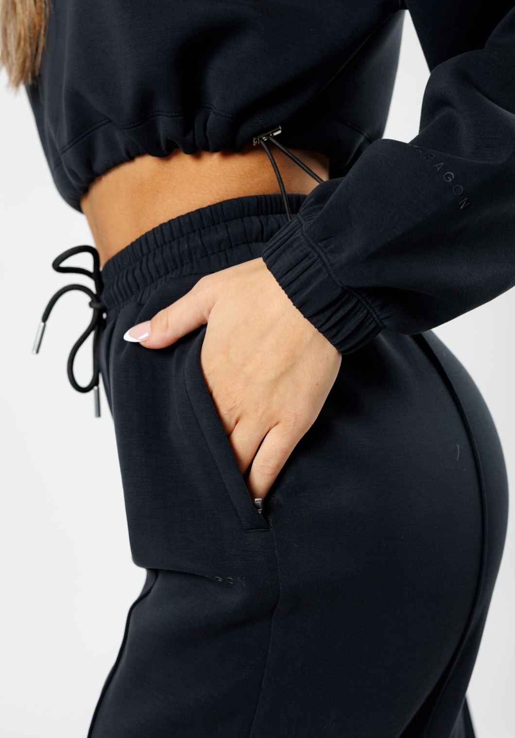 AirLux™ Legacy Boyfriend Jogger Black Leggings/Joggers Paragon Fitwear 