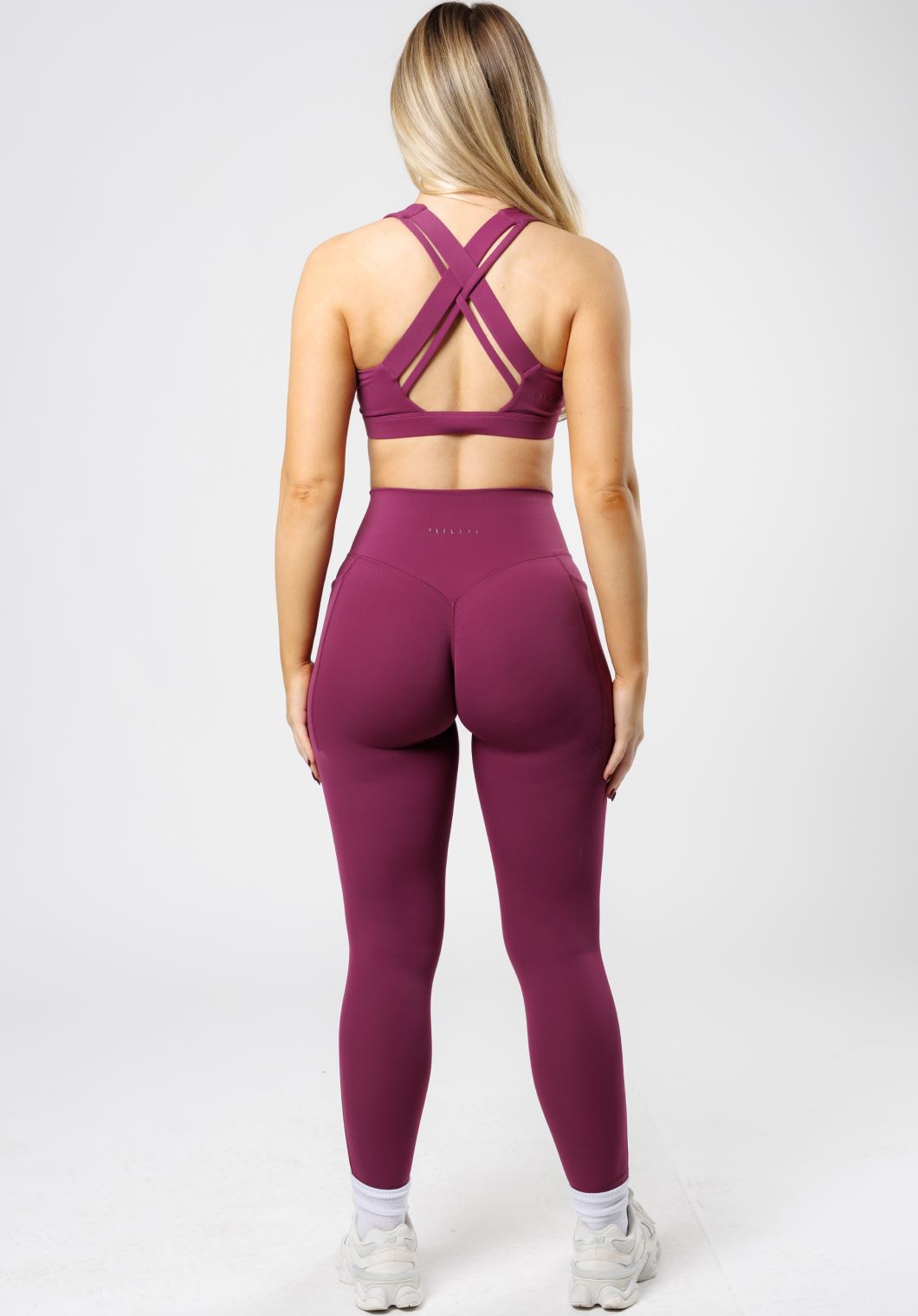 RecStretch Empower Sculptseam® Plus Pocket Legging Bright Violet Leggings/Joggers Paragon Fitwear 