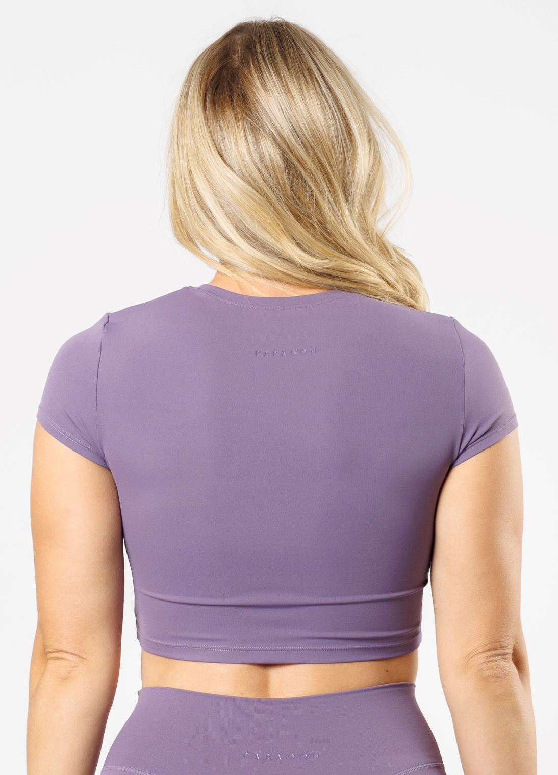 RecStretch™ Short Sleeve Crop Dusk Tops/Tanks Paragon Fitwear 