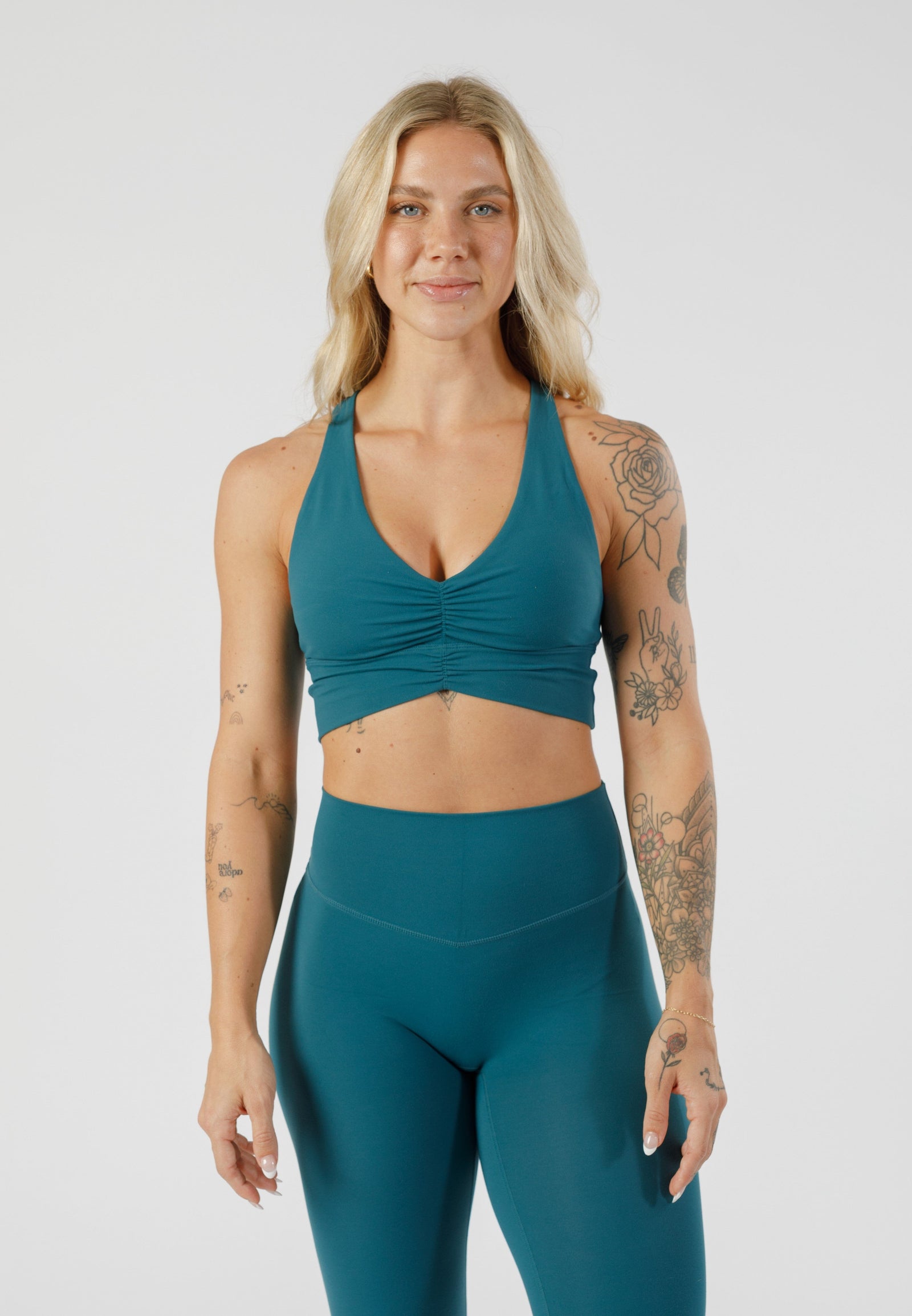 UltraLux Ruched Bra Monolith Sports Bras Paragon Fitwear 