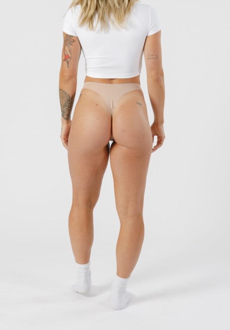 Cameltoe Coverage Thong Latte Accessories Paragon Fitwear 