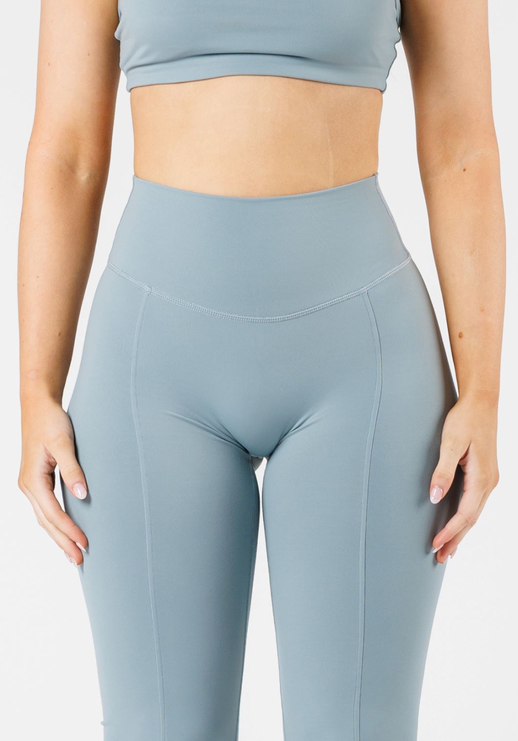 FormLux Original Sculptseam™ Plus Flare Legging 32" Mist Leggings/Joggers Paragon Fitwear 