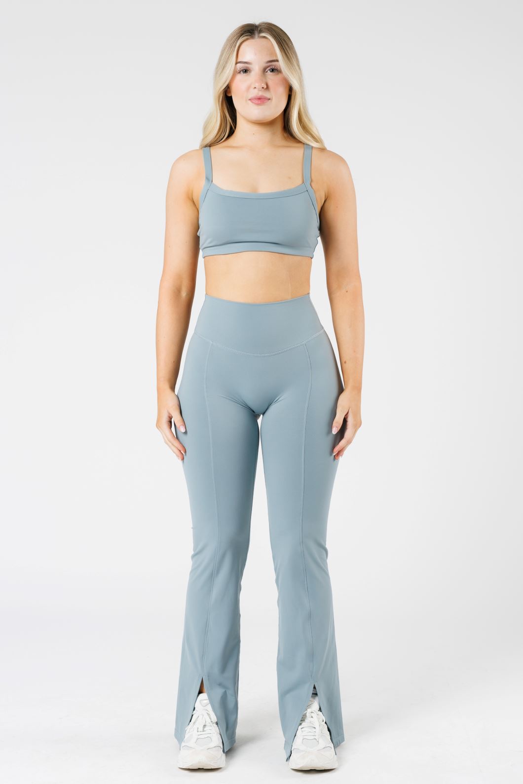 FormLux Original Sculptseam™ Plus Flare Legging 32" Mist Leggings/Joggers Paragon Fitwear 