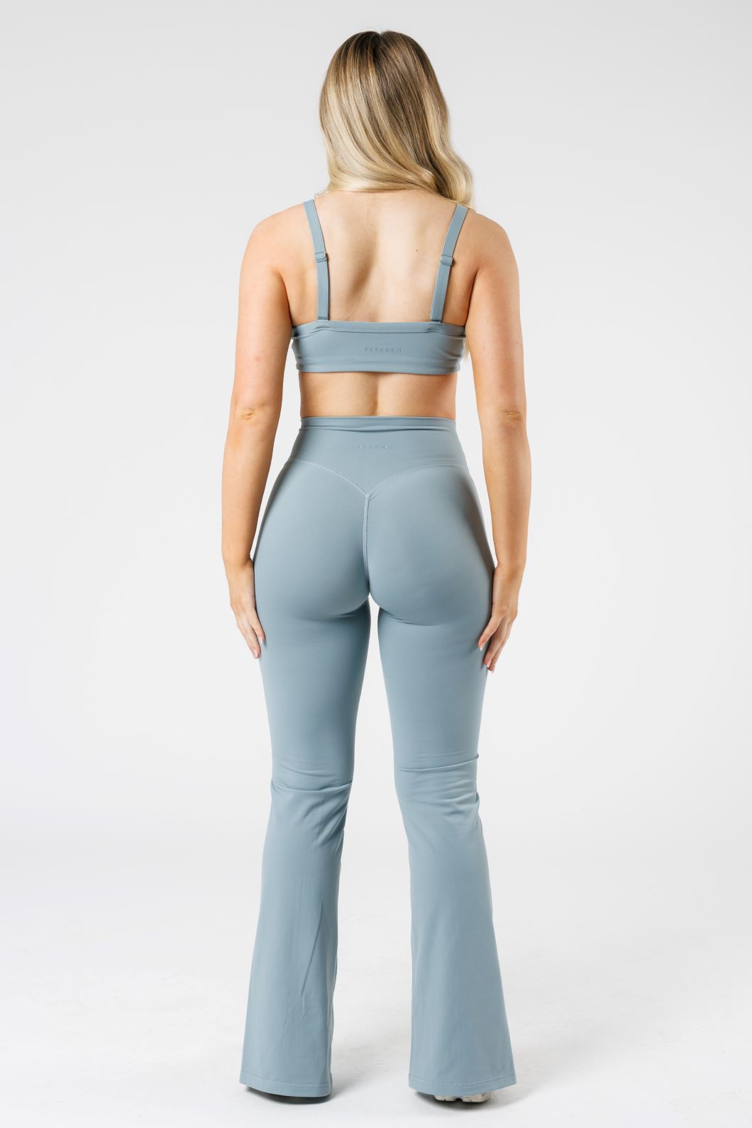 FormLux Original Sculptseam™ Plus Flare Legging 32" Mist Leggings/Joggers Paragon Fitwear 